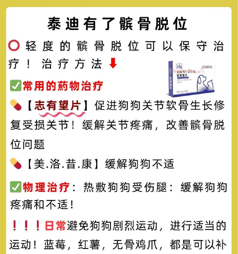 泰迪髌骨脱位的恢复时间及注意事项（泰迪髌骨脱位恢复周期和关键要点解析）