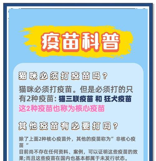 猫咪打完疫苗后需要观察多久？（关于猫咪疫苗注射后的观察期限及注意事项）