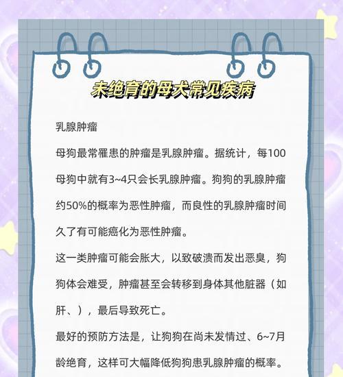 狗狗绝育后何时可以恢复正常饮食？（探讨狗狗绝育术后饮食恢复的最佳时机及注意事项）